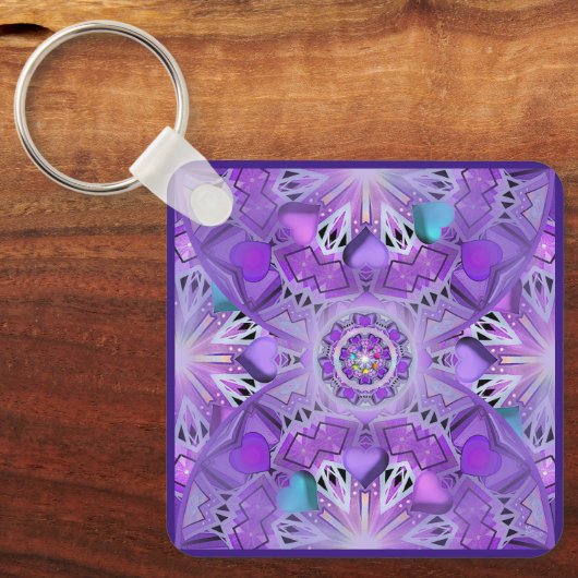 Paars W2 Sleutelhanger (Voorkant)