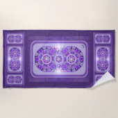 Paars W2 Strandlaken (Voorkant)