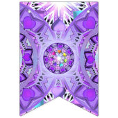 Paars W2 Vlaggetjes (Tweede vlag)