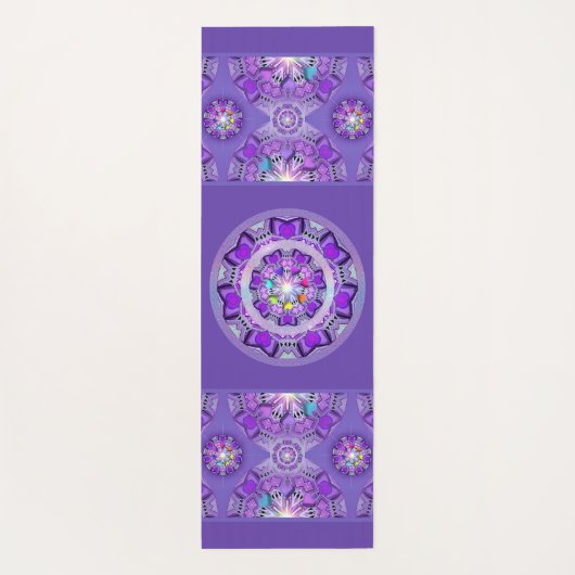 Paars W2 Yogamat (Achterkant)