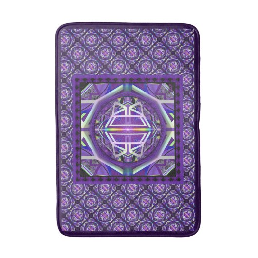 Paars W3 Badmat (Voorkant Verticaal)