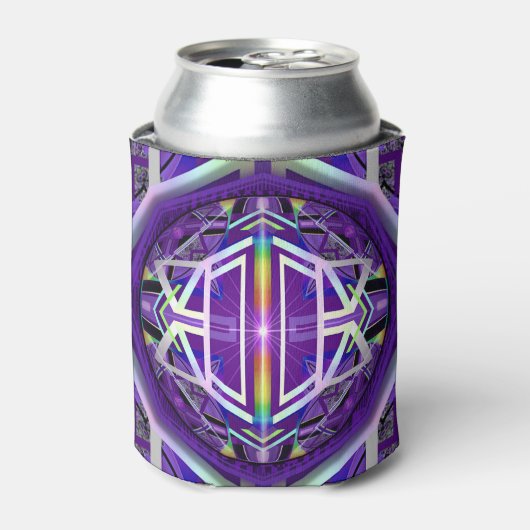 Paars W3 Blikjeskoeler (Blikje Voorkant)