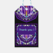 Paars W3 Cadeaulabel (Voorkant)