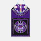 Paars W3 Cadeaulabel (Voorkant)