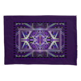 Paars W3 Duvet Hoesje Kussensloop