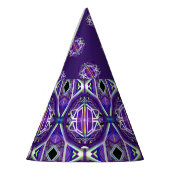 Paars W3 Feesthoedjes (Links)