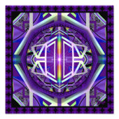 Paars W3 Foto Afdruk (Voorkant)