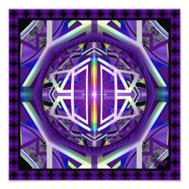 Paars W3 Foto Afdruk