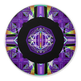 Paars W3 Keramische Knop