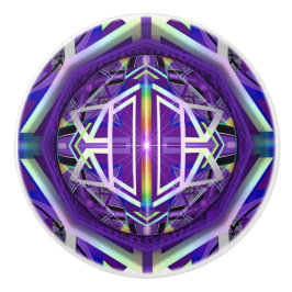 Paars W3 Keramische Knop