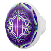 Paars W3 Keramische Knop (Rechts)