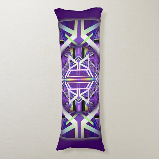 Paars W3 Lichaamskussen (Voorkant Verticaal)