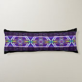 Paars W3 Lichaamskussen (Achterkant)