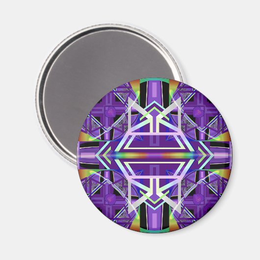 Paars W3 Magneet (Voorkant / Achterkant)