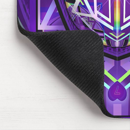 Paars W3 Muismat (Hoek)