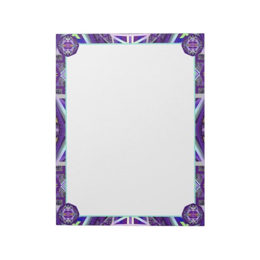 Paars W3 Notitieblok (Linkerzijde)