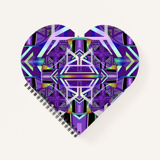 Paars W3-Notitieboek Notitieboek (Voorkant)