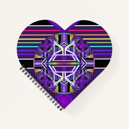 Paars W3-Notitieboek Notitieboek (Voorkant)