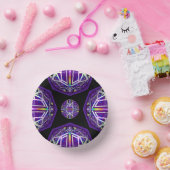 Paars W3 Papieren Kommen (Feest)