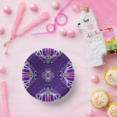 Paars W3 Papieren Kommen (Feest)