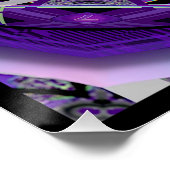 Paars W3 Perfect Poster (Hoek)