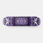 paars W3 Persoonlijk Skateboard (Horizontaal)