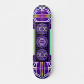 paars W3 Persoonlijk Skateboard (Voorkant)