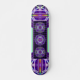 paars W3 Persoonlijk Skateboard