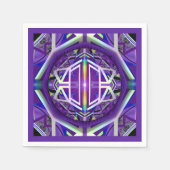 Paars W3 Servet (Voorkant)