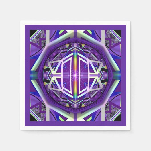 Paars W3 Servet (Voorkant)