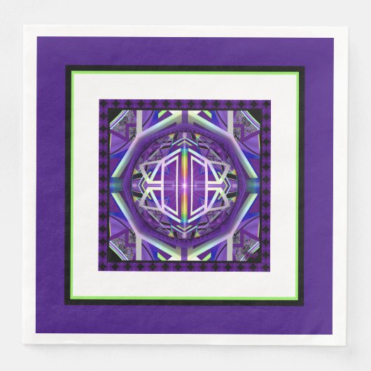 Paars W3 Servet (Voorkant)