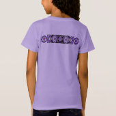 Paars W3 T-shirt (Achterkant)
