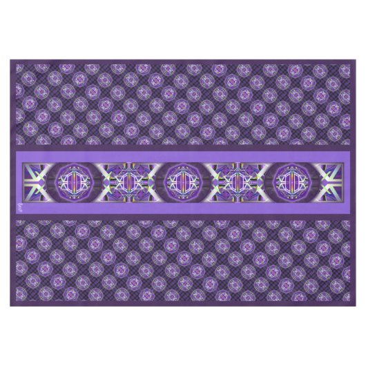 paars W3 Tafelkleed (Voorkant (Horizontaal))