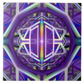 Paars W3 Tegeltje (Voorkant)