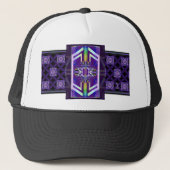 Paars W3 Trucker Pet (Voorkant)