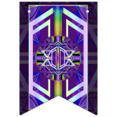 Paars W3 Vlaggetjes (Tweede vlag)