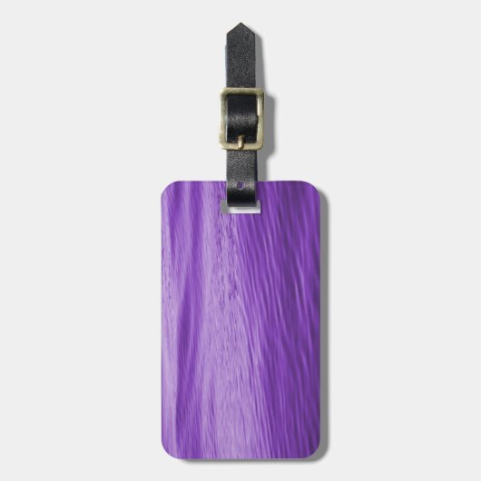 Paars water bagagelabel (Voorkant verticaal)