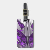 paars water.gif bagagelabel (Voorkant verticaal)