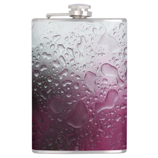 paars water heupfles (Voorkant)