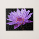 Paars Water Lily Puzzle Legpuzzel (Horizontaal)