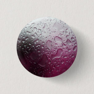 paars water ronde button 3,2 cm