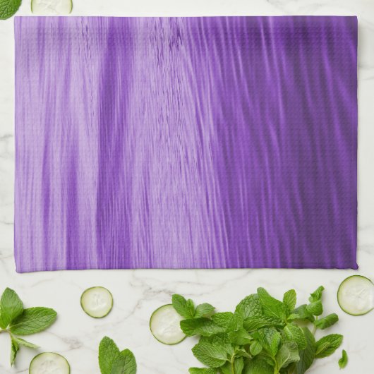 Paars water theedoek (Gevouwen)