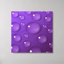 Paars watervalpatroon canvas afdruk