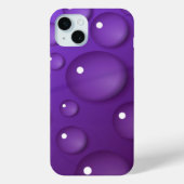 Paars watervalpatroon Case-Mate iPhone case (Achterkant)