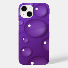 Paars watervalpatroon Case-Mate iPhone 14 hoesje