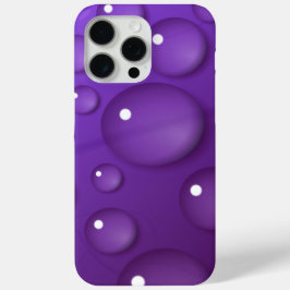 Paars watervalpatroon iPhone 15 pro max hoesje