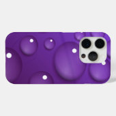 Paars watervalpatroon Case-Mate iPhone case (Achterkant (horizontaal))