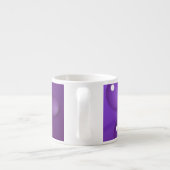 Paars watervalpatroon espresso kop (Achterkant)