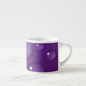 Paars watervalpatroon espresso kop (Rechts)