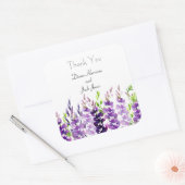 Paars Waterverf Lavender Stickers (Envelop)